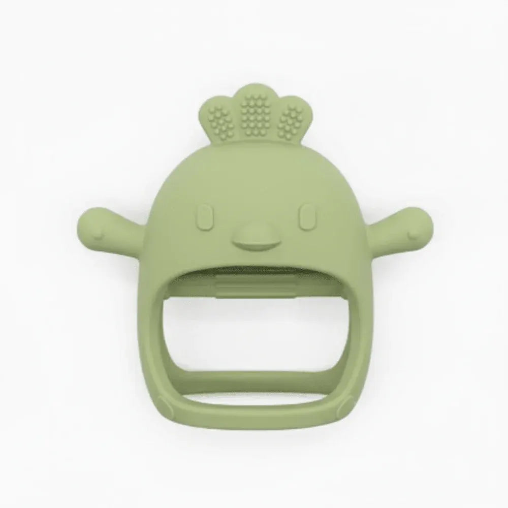 Silicone Teething Mitten Glove for Soothing Sore Baby Gums