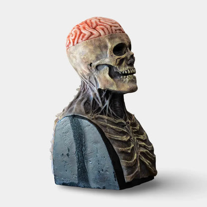 Skeleton Cosplay Mask with Movable Jaw - Halloween Accessory