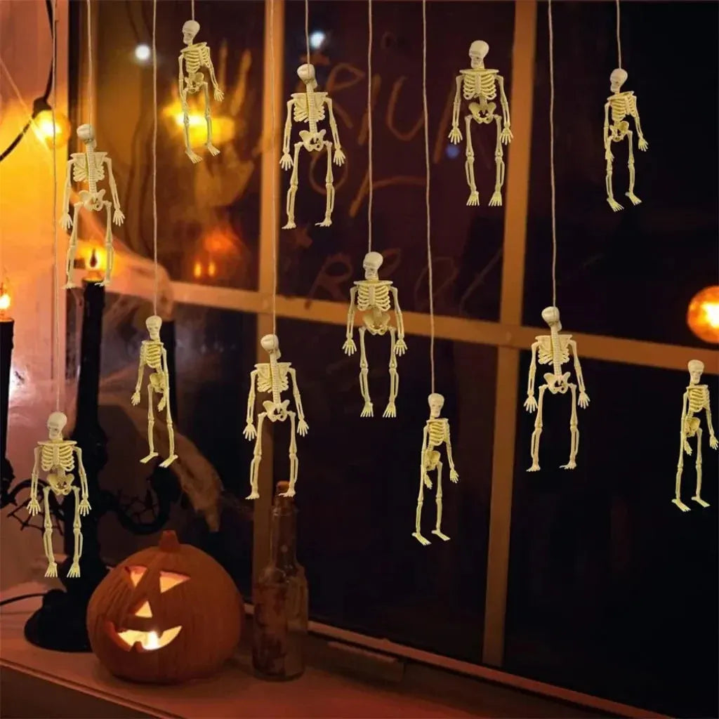 Skeleton Halloween Party Decor Supplies