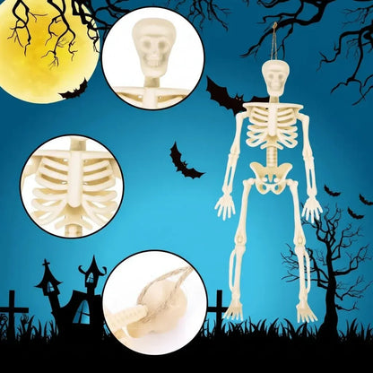 Skeleton Halloween Party Decor Supplies