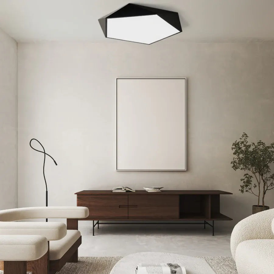 Skydor Modern Geometric LED Ceiling Light Fixture