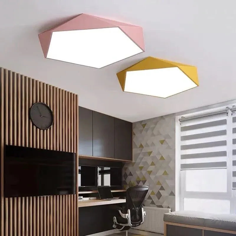 Skydor Modern Geometric LED Ceiling Light Fixture
