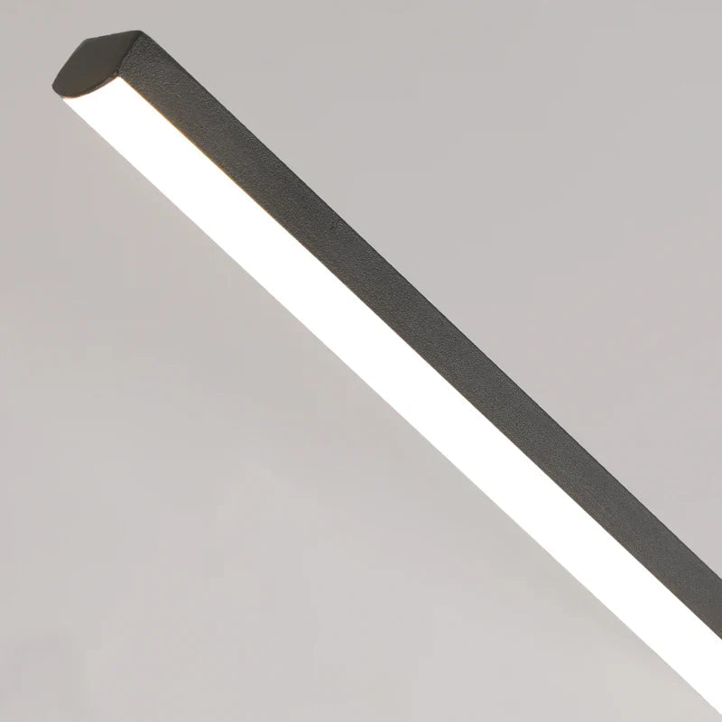 Sleek Linear LED Pendant Light – Minimalist Chandelier for Kitchen & Living Rooms