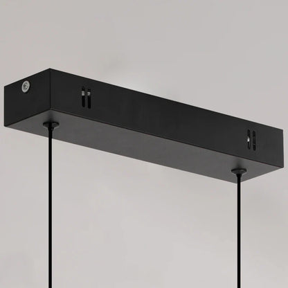 Sleek Linear LED Pendant Light – Minimalist Chandelier for Kitchen & Living Rooms