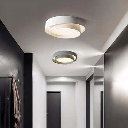 Sleek Modern LED Flush Mount Ceiling Lamp with Elegant Design