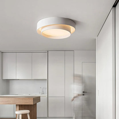 Sleek Modern LED Flush Mount Ceiling Lamp with Elegant Design