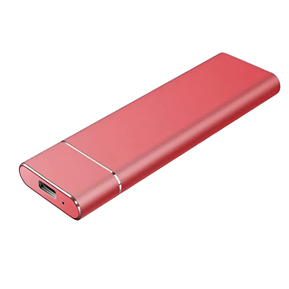Slim Aluminum Portable USB External Hard Drive Storage