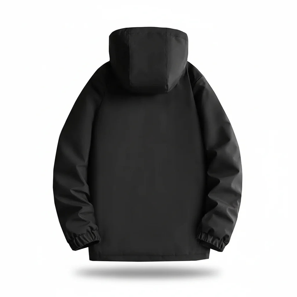 Slim-Fit Waterproof Quilted Down Coat for Men