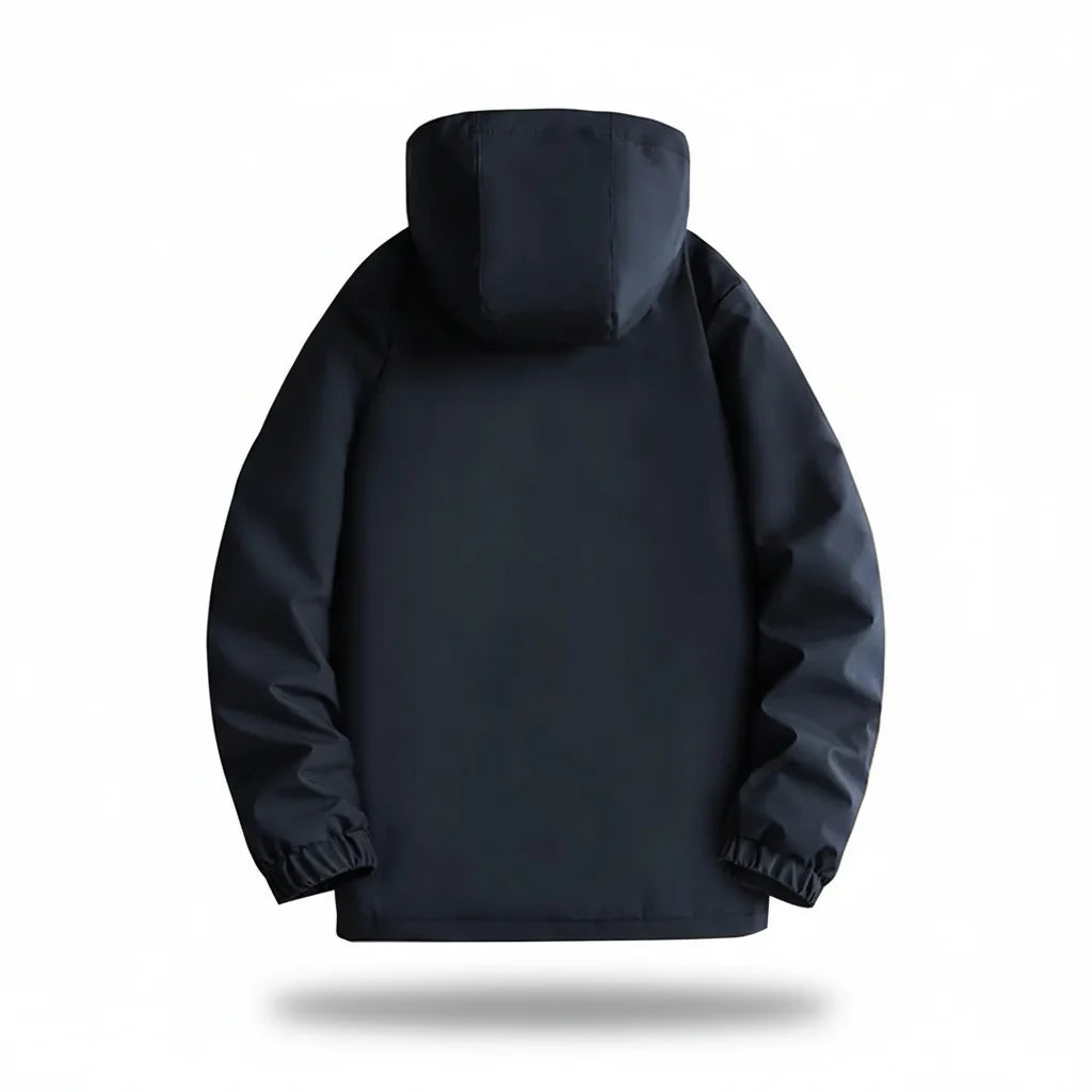 Slim-Fit Waterproof Quilted Down Coat for Men