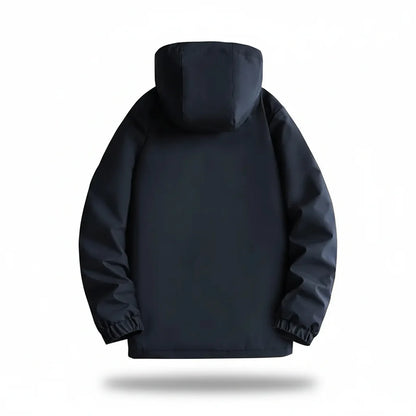 Slim-Fit Waterproof Quilted Down Coat for Men