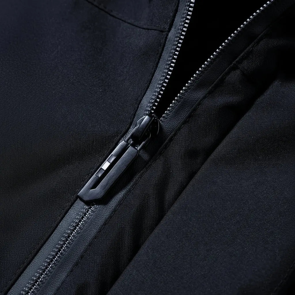 Slim-Fit Waterproof Quilted Down Coat for Men