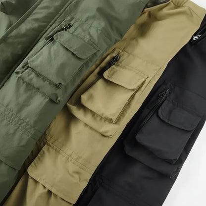 Slim-Fit Waterproof Quilted Down Winter Coat Outerwear