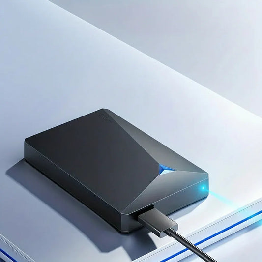 Slim Portable External SSD USB Storage Backup Drive