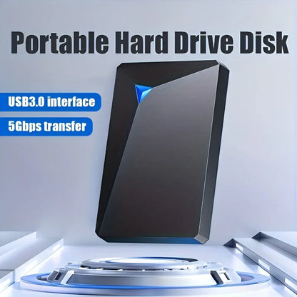 Slim Portable External USB Hard Drive Storage Device