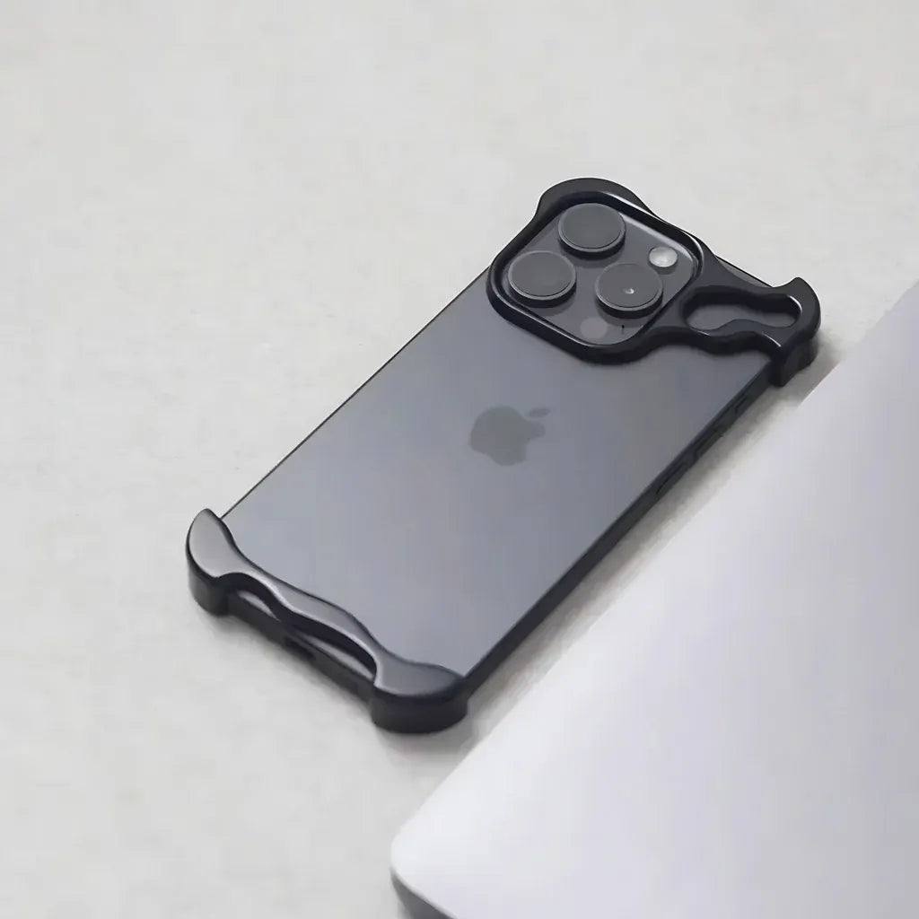 Slim Titanium Alloy Magnetic Protective Phone Cover