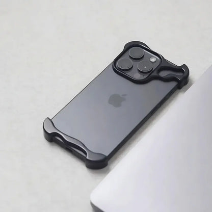 Slim Titanium Alloy Magnetic Protective Phone Cover
