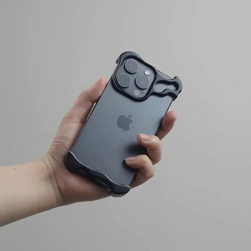Slim Titanium Alloy Magnetic Protective Phone Cover