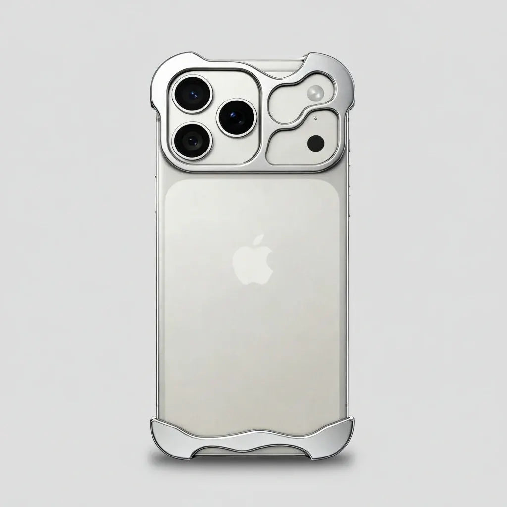 Slim Titanium Alloy Magnetic Protective Phone Cover