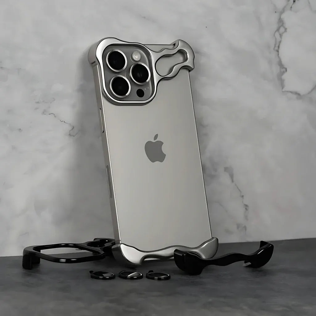 Slim Titanium Alloy Magnetic Protective Phone Cover