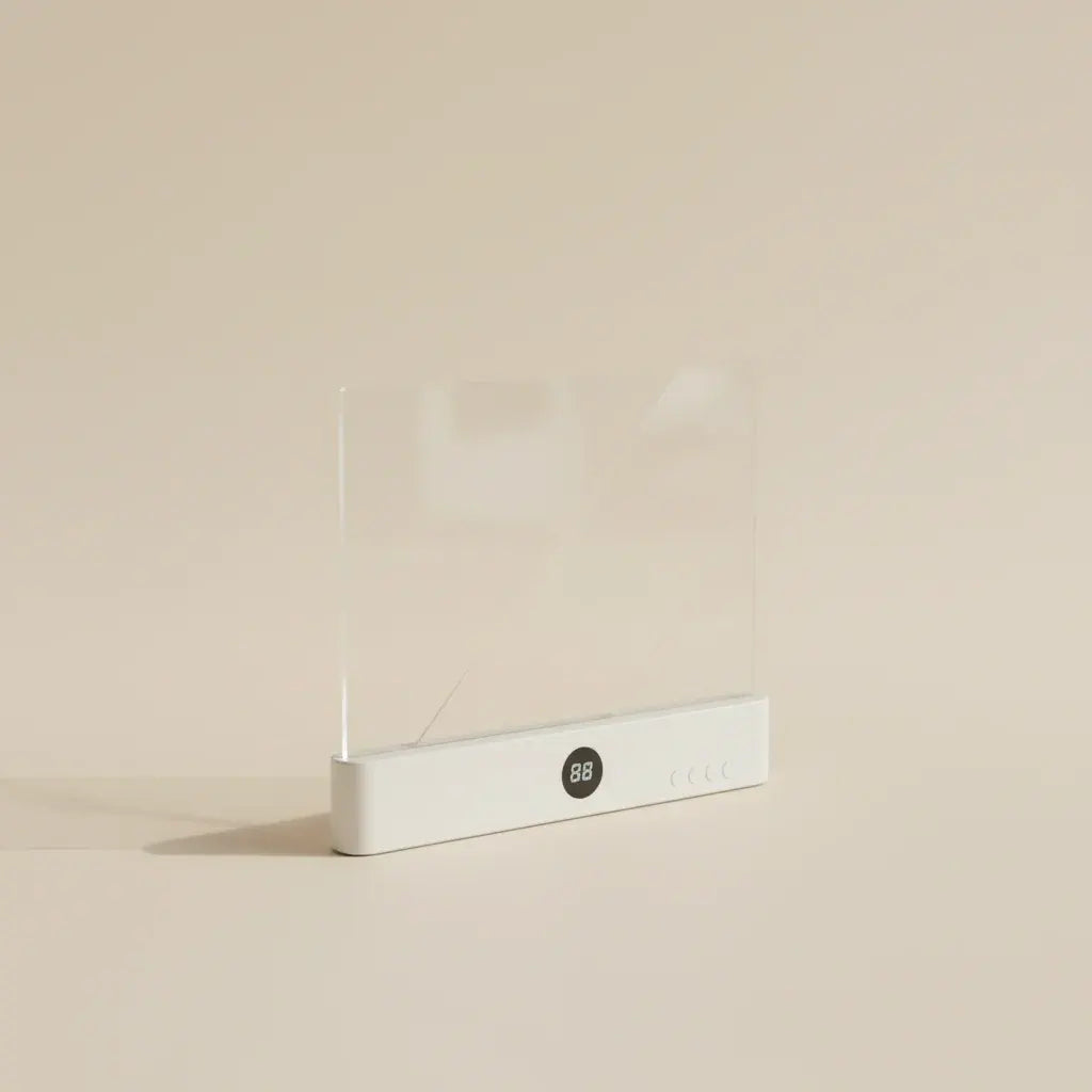 Slim USB Rechargeable LED Reading Light for Books