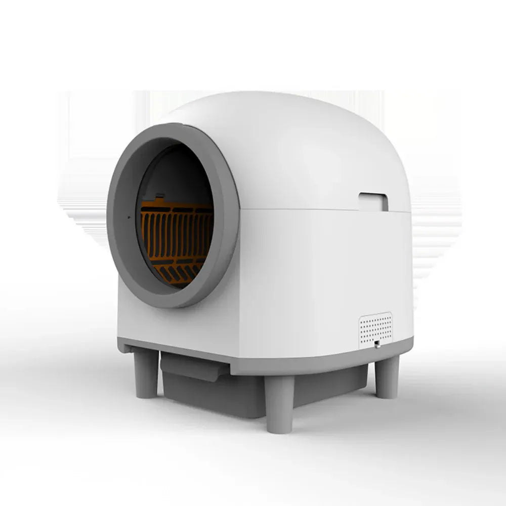 Smart App-Controlled Self-Cleaning Cat Litter Box