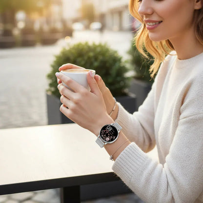 Smart Fitness Watch with Heart Rate Monitor
