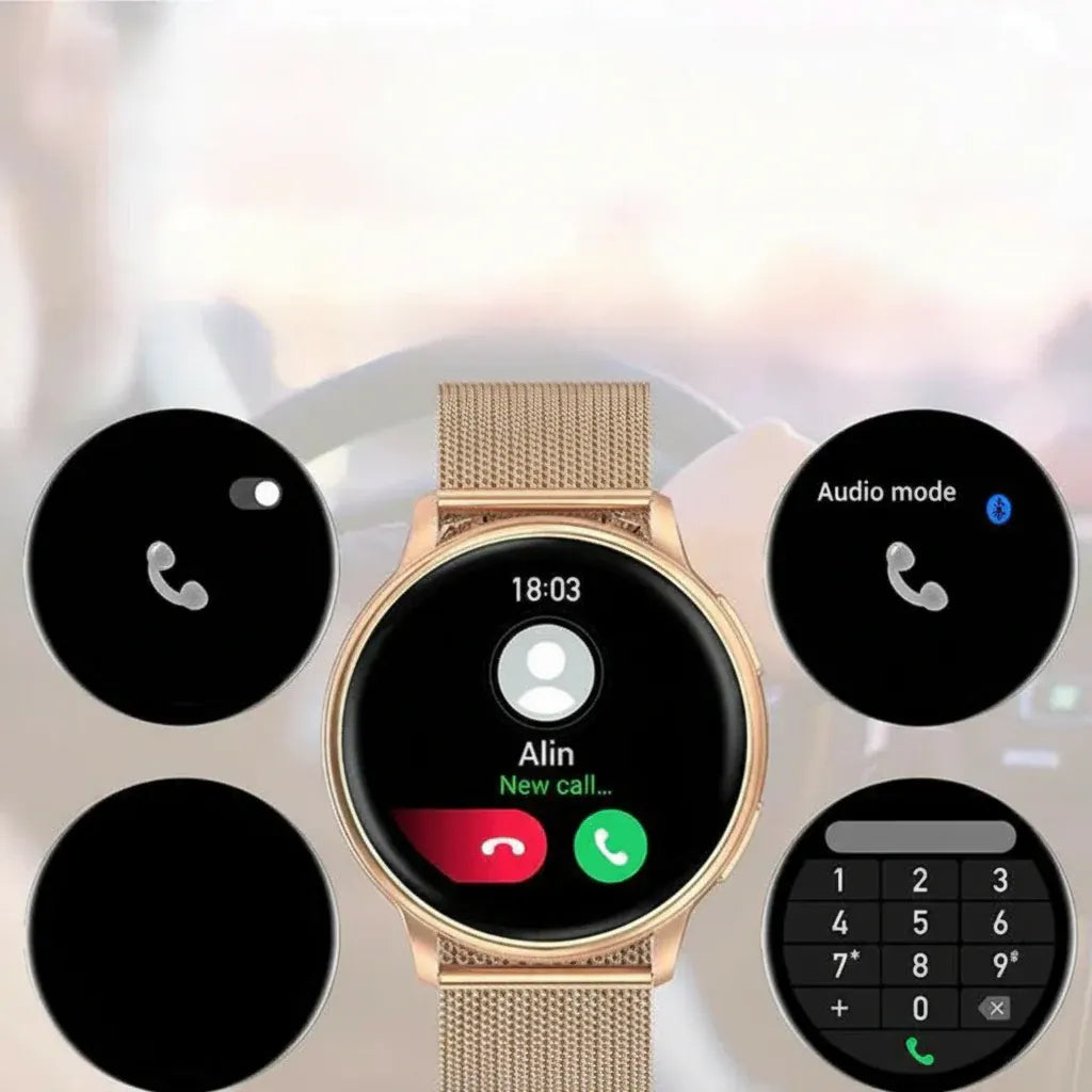 Smart Fitness Watch with Heart Rate Monitor