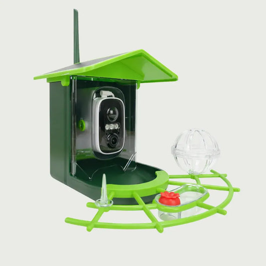 Smart HD Outdoor Bird Feeder with App-Controlled Camera