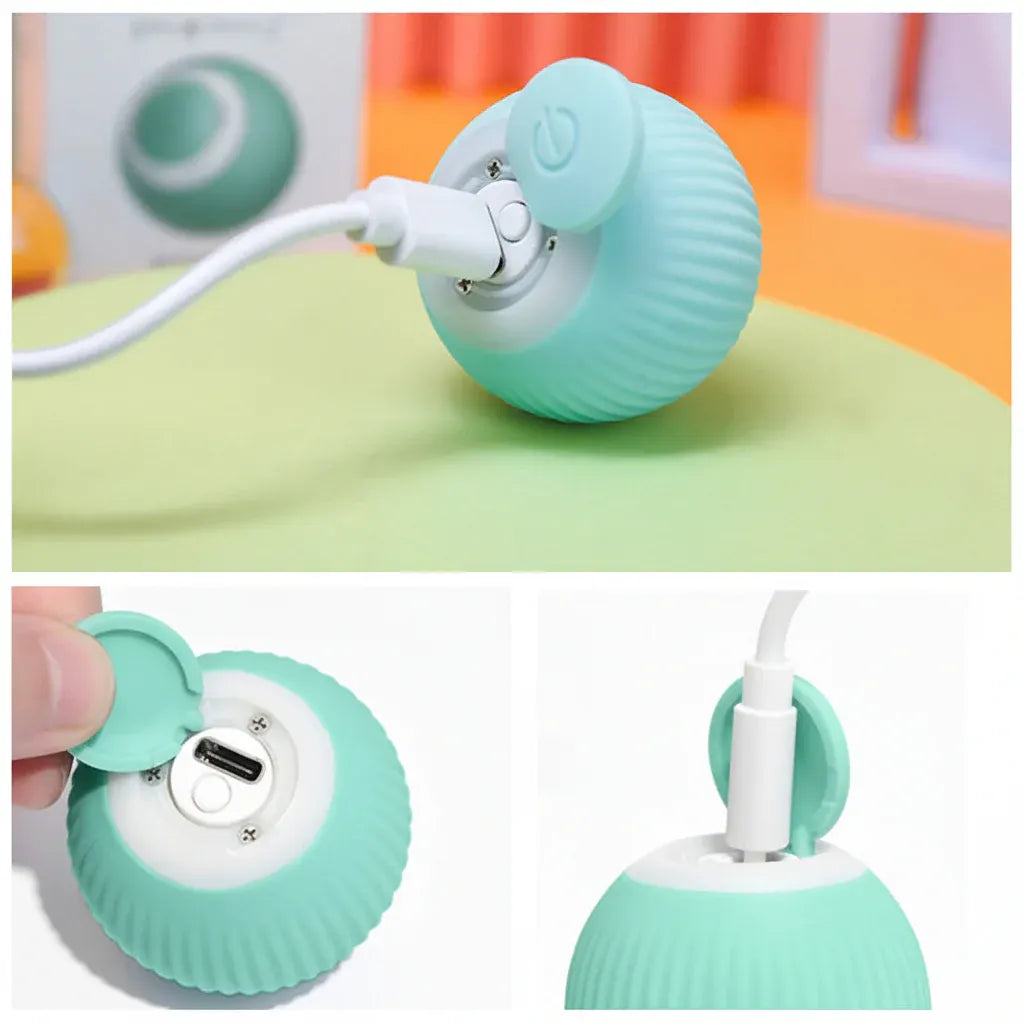 Smart Rolling Ball Interactive Indoor Cat Toy