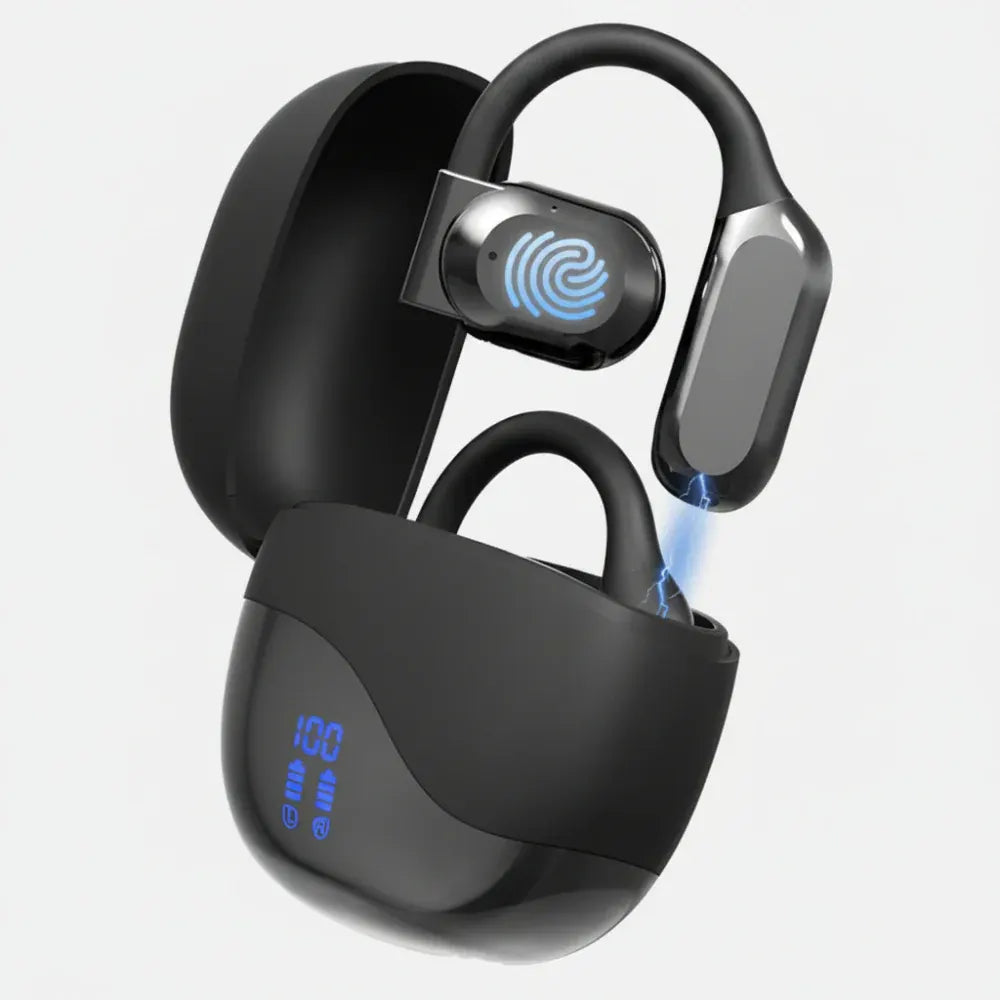 Smart Translator Wireless Earbuds with USB-C Charging