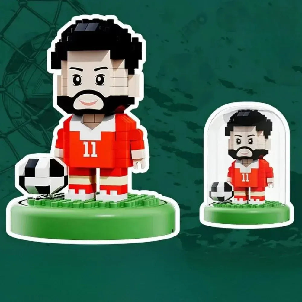 Soccer World Cup Building Block Set - Small Plastic Toy Construction Kit