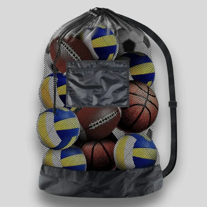 Soccer World Cup Drawstring Mesh Sports Gear Backpack