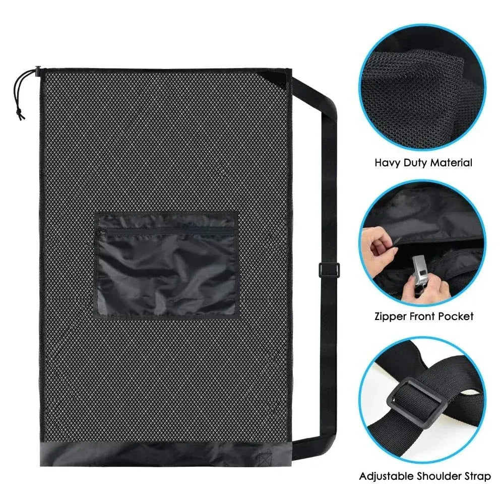 Soccer World Cup Drawstring Mesh Sports Gear Backpack
