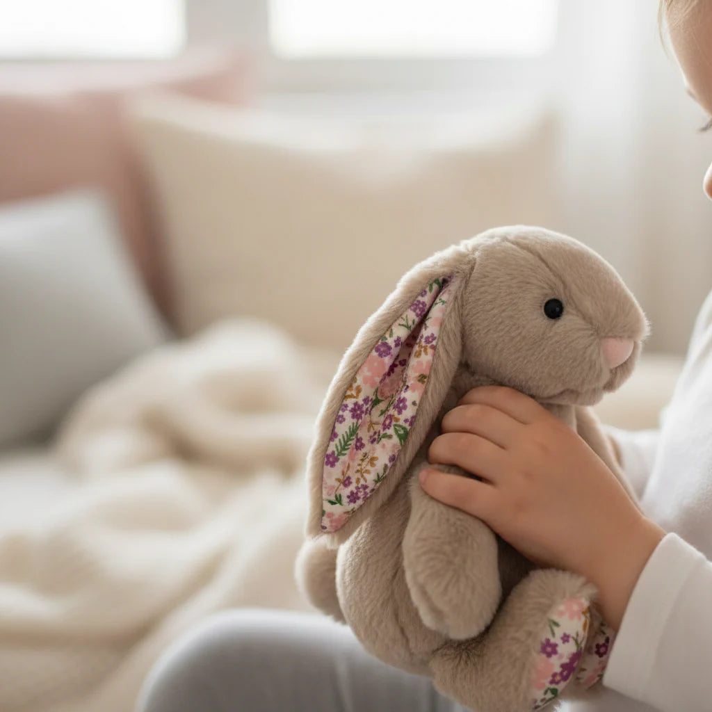 Soft Bunny Plush Stuffed Animal Toy - Cute Rabbit Gift Doll