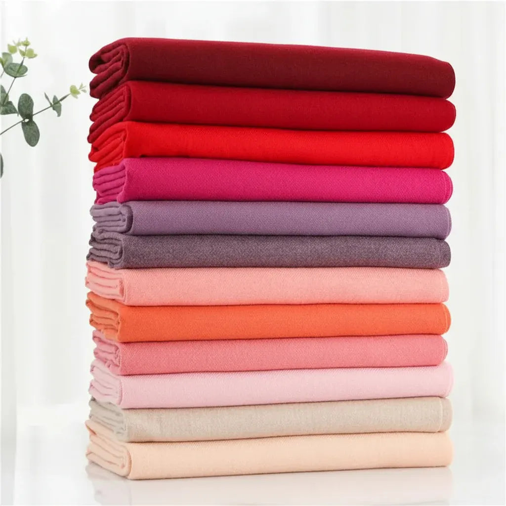 Soft Cashmere Winter Scarf - Warm Cozy Texture