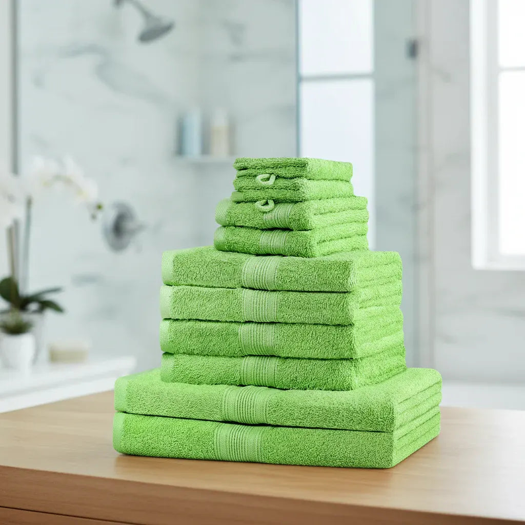 Soft Fluffy Bath Towel Set – Absorbent Plush Design