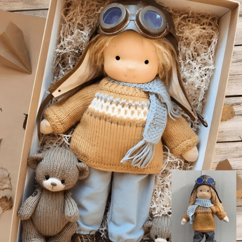 Soft Plush Baby Doll Companion Toy for Kids