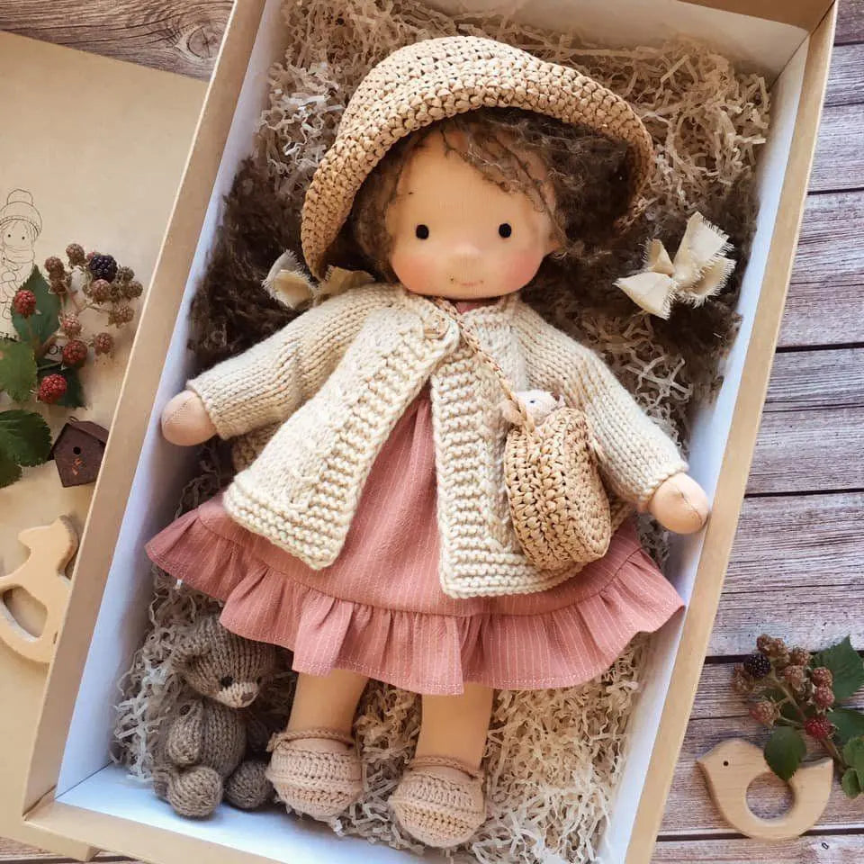 Soft Plush Baby Doll Companion Toy for Kids
