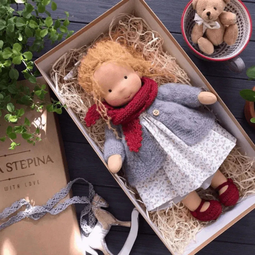Soft Plush Baby Doll Companion Toy for Kids