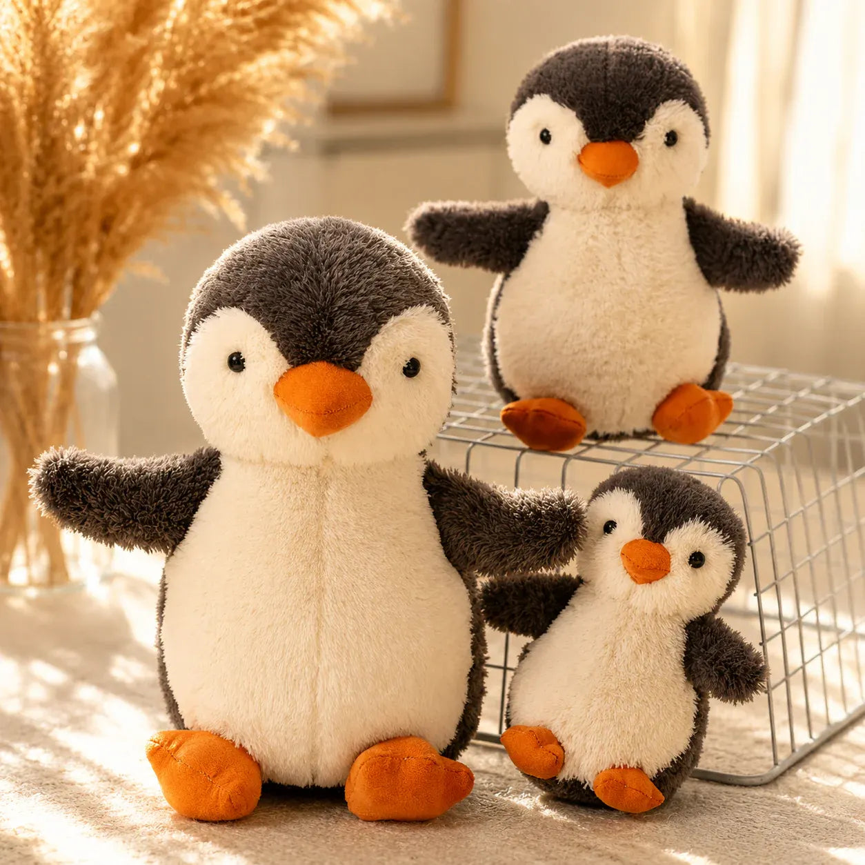 Soft Plush Penguin Stuffed Animal Cuddly Sleep Buddy