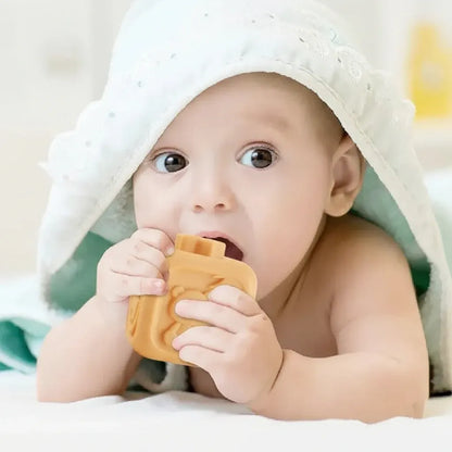 Soft Sensory Teether Stacking Blocks for Baby Educational Development