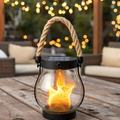 Solar Powered Halloween Outdoor Hanging Lantern Light