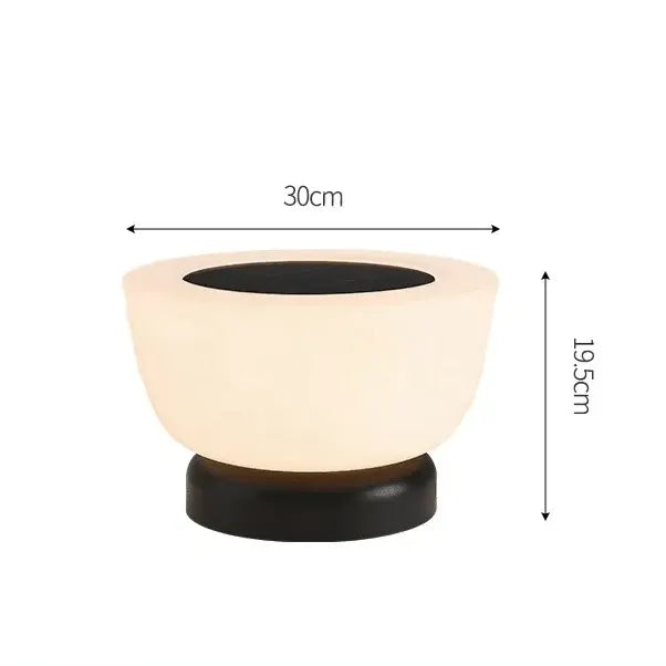 Solar-Powered LED Pathway Landing Light for Outdoor Use