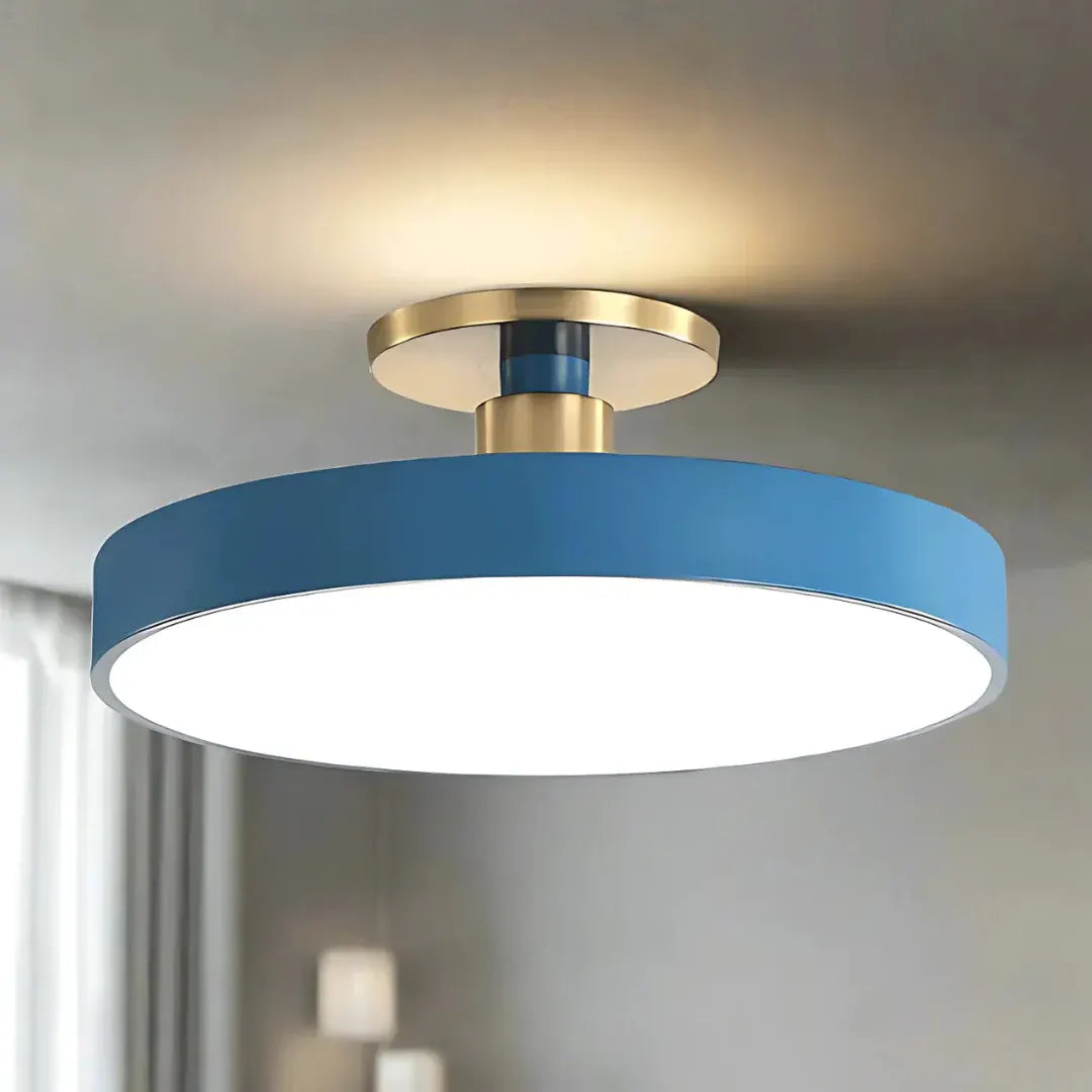 Solon LED Flush Mount Light – Modern Scandinavian Style Ceiling Fixture
