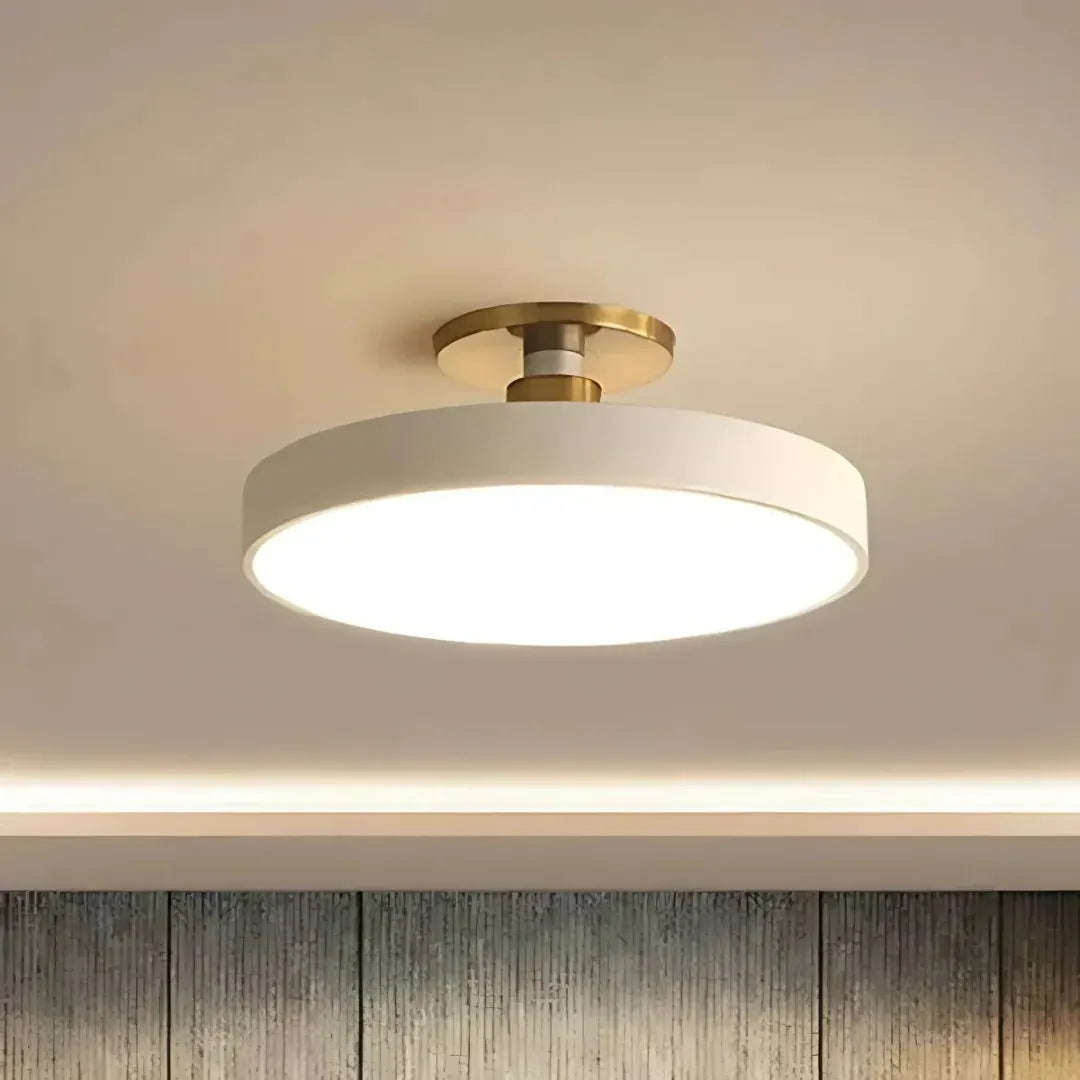 Solon LED Flush Mount Light – Modern Scandinavian Style Ceiling Fixture