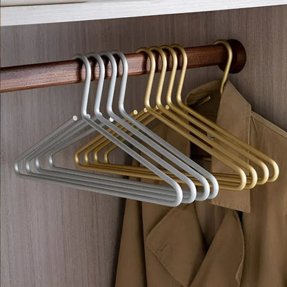Space-Saving Heavy Duty Clothing Hanger Set for Women's Wardrobe Organization