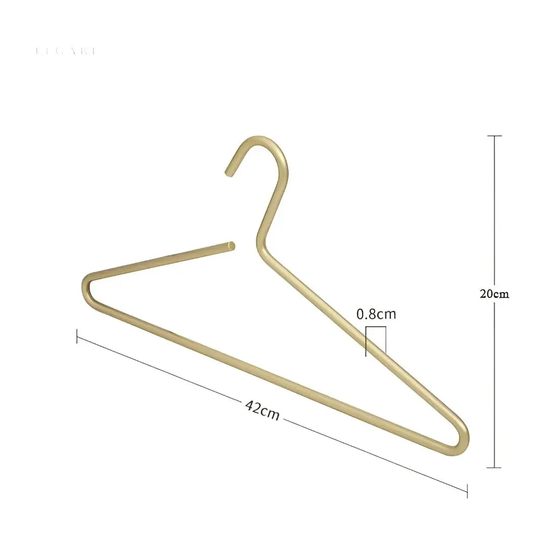 Space-Saving Heavy Duty Clothing Hanger Set for Women's Wardrobe Organization