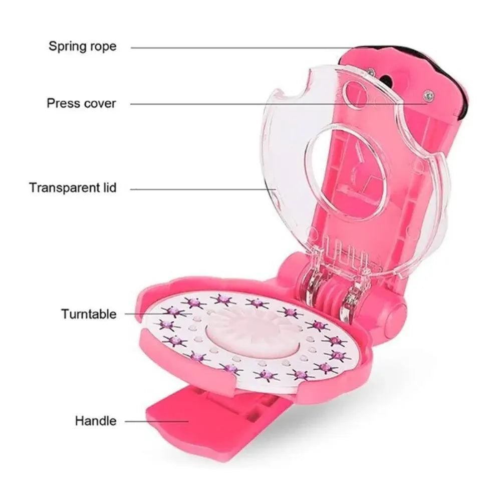 Sparkling Hair Stapler Shiny Fun Styling Accessory
