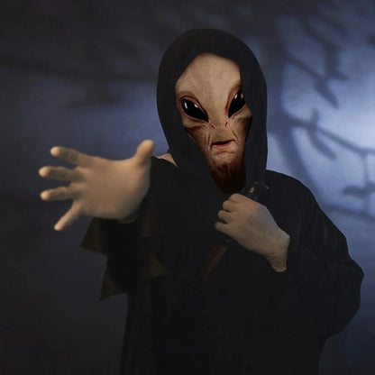 Spooky Alien Mask for Halloween Costume Party