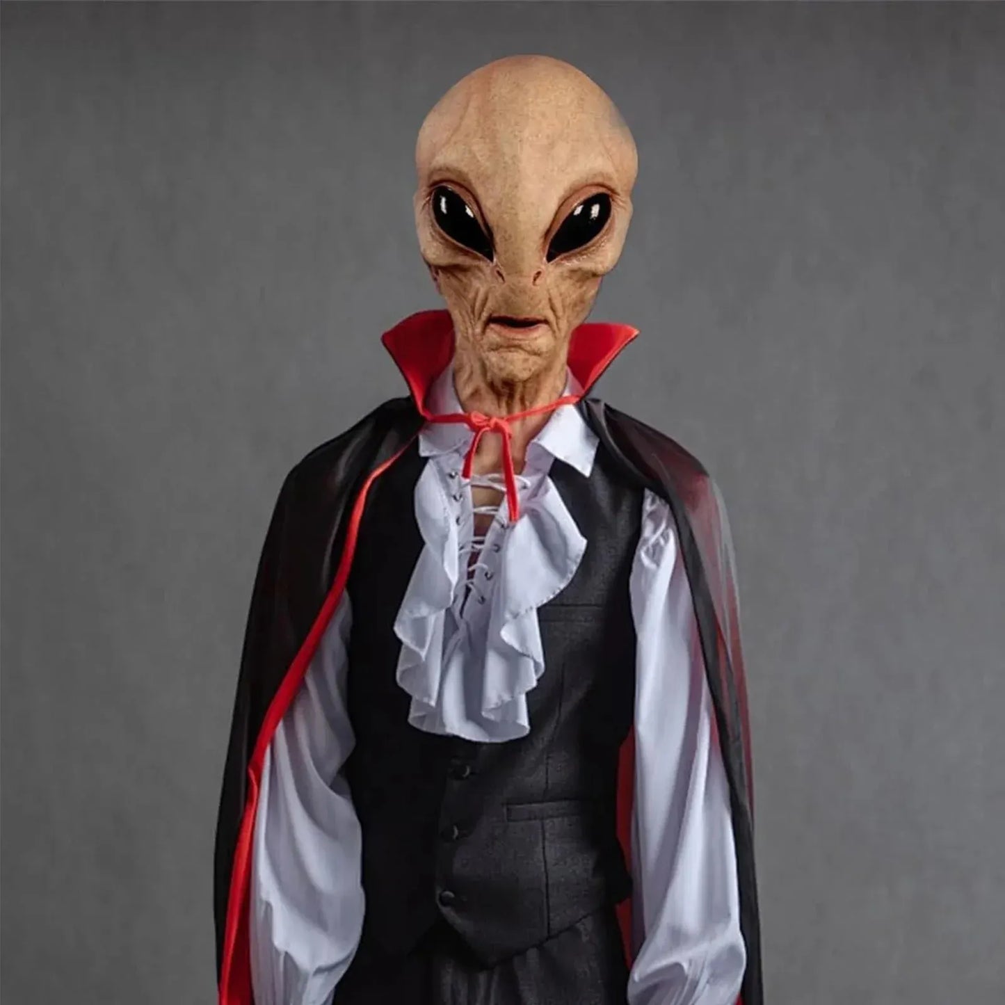 Spooky Alien Mask for Halloween Costume Party